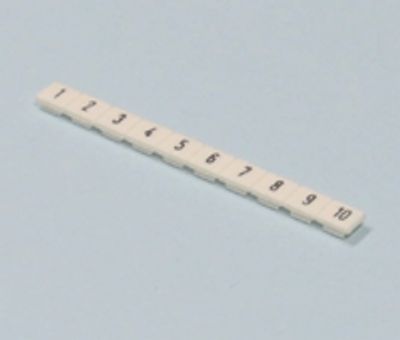 Märkningsset för 6 mm radplintar 1-10, 5 st