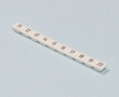 Märkningsset för 6 mm radplintar 11-20, 5 st