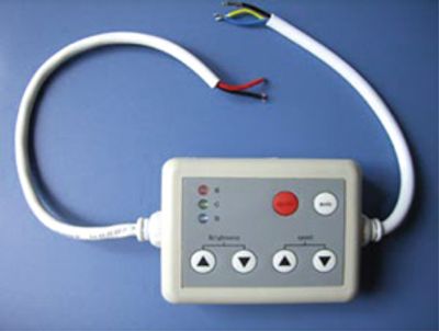 LED/RGB-styrning med dimmer 12Vdc 4A