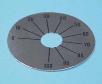 Skalstreck 0-100 45mm