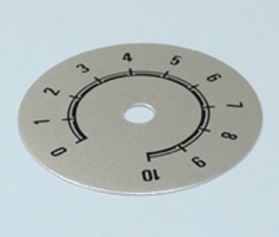 Skalplatta 0-10 80mm grå