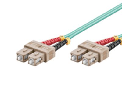 Fiberoptisk kabel SC/SC dublex/multimode (OM3) 10m