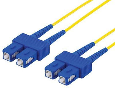 Fiberoptisk kabel SC/SC dublex/singelmod (OS1) 2m