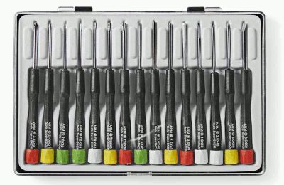 15-delars skruvmejselset