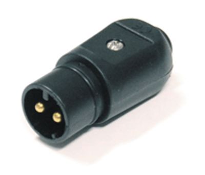 Skyddsspänningskontakt 2-polig 24Vdc