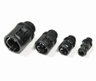 Genomföring för kabelskyddsrör NW-23 M25 svart