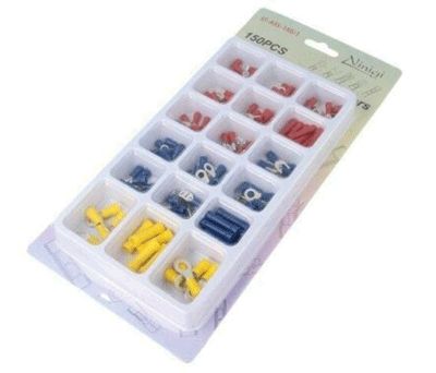 Kabelkontaktset 150 st 0,75-6mm² (ST-ASS-150/1)