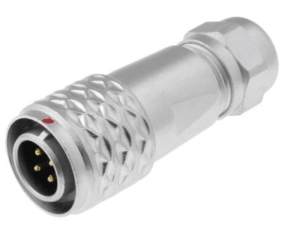 Vattentät kontakt IP67 4-polig hane