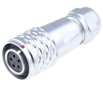 Vattentät kontakt IP67 5-polig hona