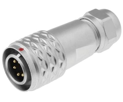 Vattentät kontakt IP67 6-polig hane