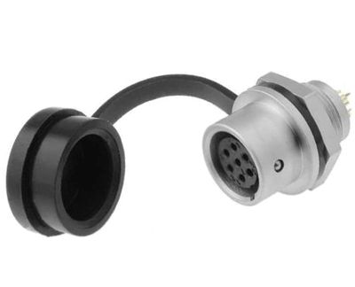 Vattentät chassikontakt IP67 7-polig hona