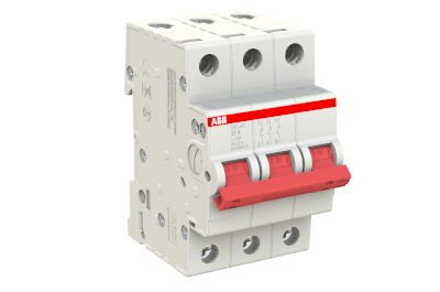 Spakbrytare för DIN-skena 3xON-OFF 32A 240Vac