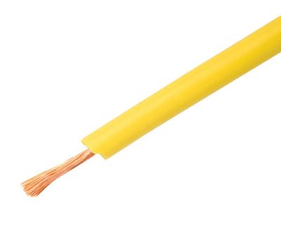 Silikonkabel 2,5mm² gul