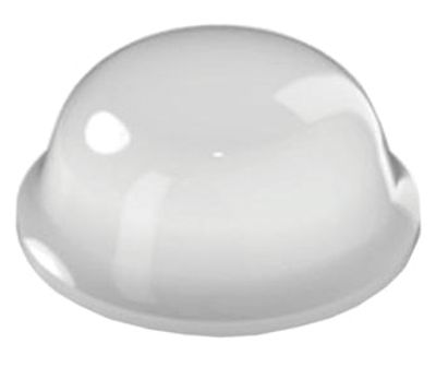 Gummipote med klistermärke 16x7,9mm klar