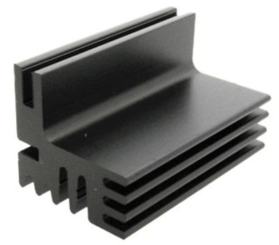 Kylplatta 8,1°K/W 50x30x28mm svart (SK125-50SA)