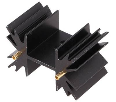Kylplatta 7,8°K/W TO-220/TO-3P/TO-218/TO-247 (SK129-25STS)