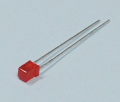 LED 3x3mm 5mcd röd LED 3x3mm 5mcd röd