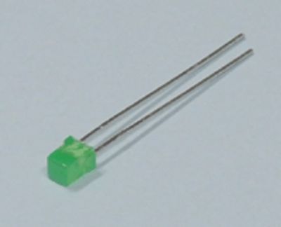 LED 3x3mm 5mcd grön