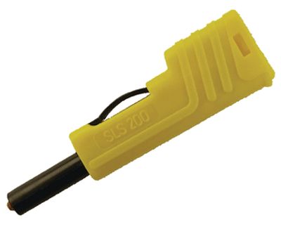 Säkerhetsbananplugg 4mm 30A 60Vdc gul
