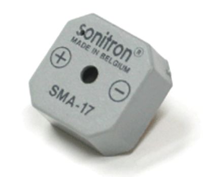 Piezo-summer för kretskort 1,5-24Vdc 3kHz