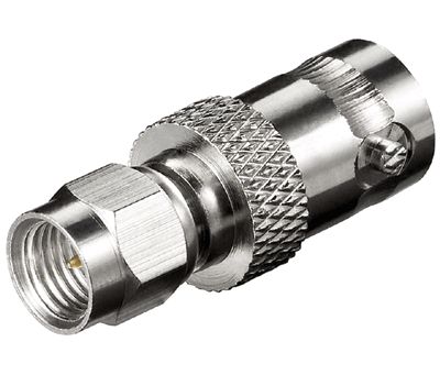 Adapter SMA-kontakt hane/BNC-kontakt hona