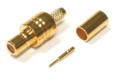 SMB-förlängningskontakt, pressbar RG-174U