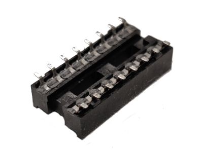 IC-fjäderkontakt 16-polig SMD