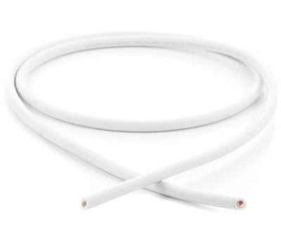 Mikrofonkabel 2x0,22mm² vit