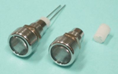 Monteringsfäste med lins för 5 mm LED, metall