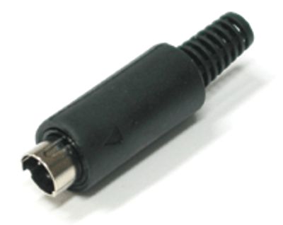 Mini-DIN-kontakt, 4-polig hane