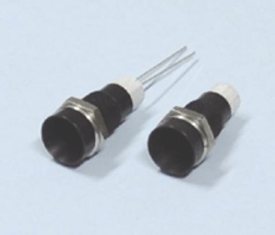 Monteringsfäste 5mm LED metall/svart