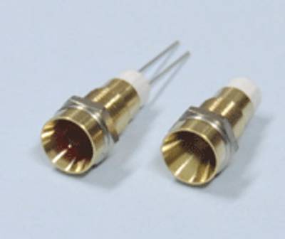 Monteringsfäste 5mm för LED i metall/mässing