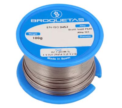 Lötdrag Sn60/Pb40 1,5mm 100g (ENDAST FÖR PROFESSIONELL ANVÄNDNING)