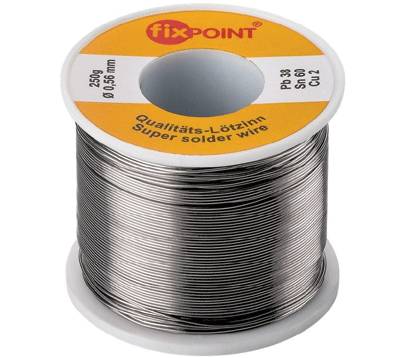 Lodtråd Sn60/Pb38/Cu2 0,56mm 250g (ENDAST FÖR PROFESSIONELL ANVÄNDNING)