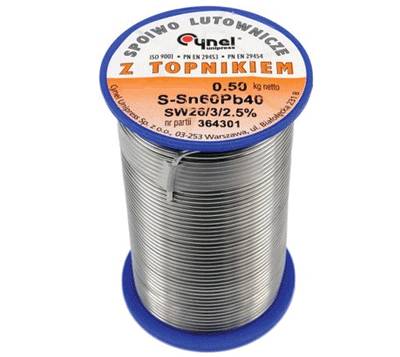 Lötdrag Sn60/Pb40 1,0mm 500g (ENDAST FÖR PROFESSIONELL ANVÄNDNING) Lötdrag Sn60/Pb40 1,0mm 500g (ENDAST FÖR PROFESSIONELL ANVÄNDNING)