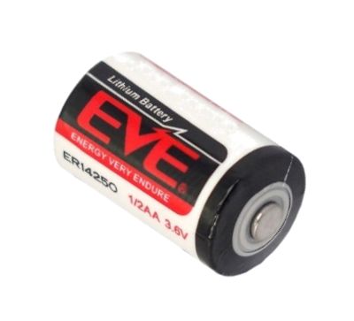 Litiumbatteri 3,6V 1/2AA 1200mAh (ER14250 S/STD)