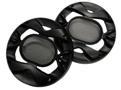 Högtalarskydd par 4"/100mm svart