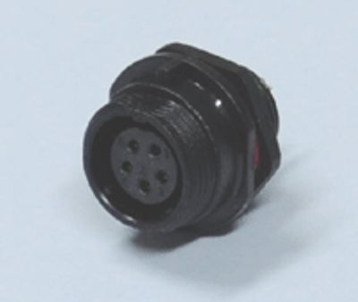 Vattentät chassikontakt IP68 5-polig hona