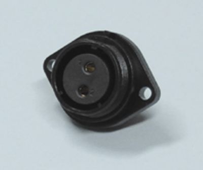 Vattentät chassikontakt IP68 2-polig hona