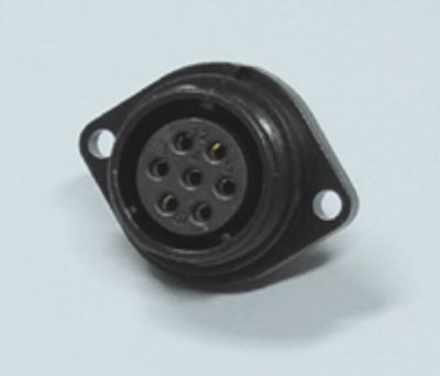 Vattentät chassikontakt IP68 7-polig hona