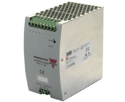 Kvarnströmförsörjning för DIN-skena 24Vdc 10A 240W (SPDM242401)