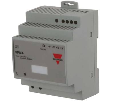 Kraftaggregat för hakmaskin DIN-skena 12Vdc 7,1A 85,2W (SPMA121001)