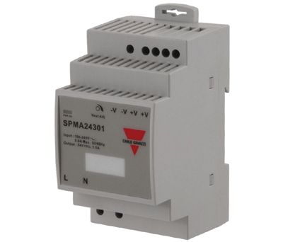 Kvarnströmförsörjning för DIN-skena 24Vdc 1,5A 36W (SPMA24301)