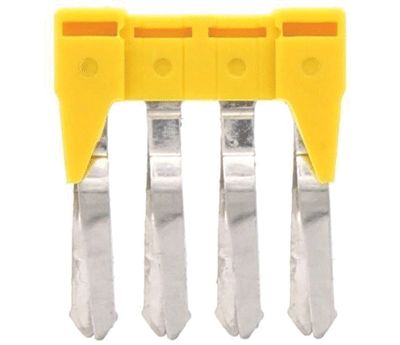 Kortslutningslist för SRK2.5-seriens radplintar 4-polig (17203.8)