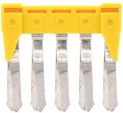 Kortslutningslist för SRK2.5-seriens radplintar 5-polig (17204.8)