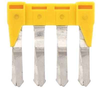 Kortslutningslist för SRK4-seriens radplintar 4-polig (17213.8)