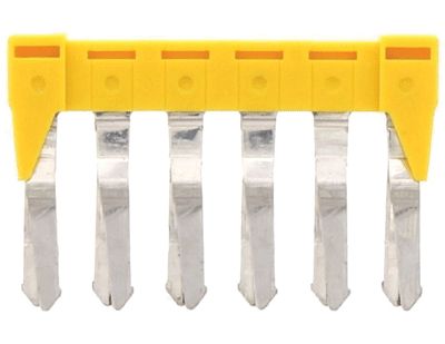 Kortslutningslist för SRK4-seriens radplintar 6-polig (17215.8)