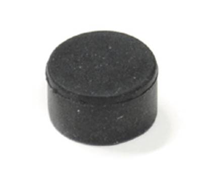 Gummibelagd permanentmagnet Neodymium N42 16,8x9,4mm