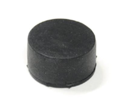 Gummibelagd permanentmagnet Neodymium N42 22x11,4mm