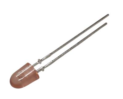 LED 5mm 2-2,4Vdc 70mA 880mcd röd * LED 5mm 2-2,4Vdc 70mA 880mcd röd *